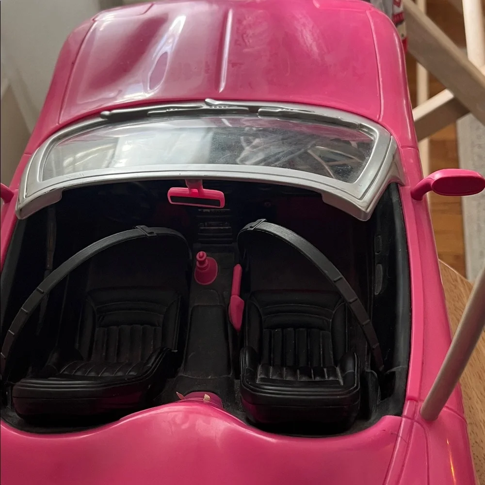 Barbie RC Corvette Car Convertible 2001 Pink Mattel‎ NO834 Nostalgia Toy Doll